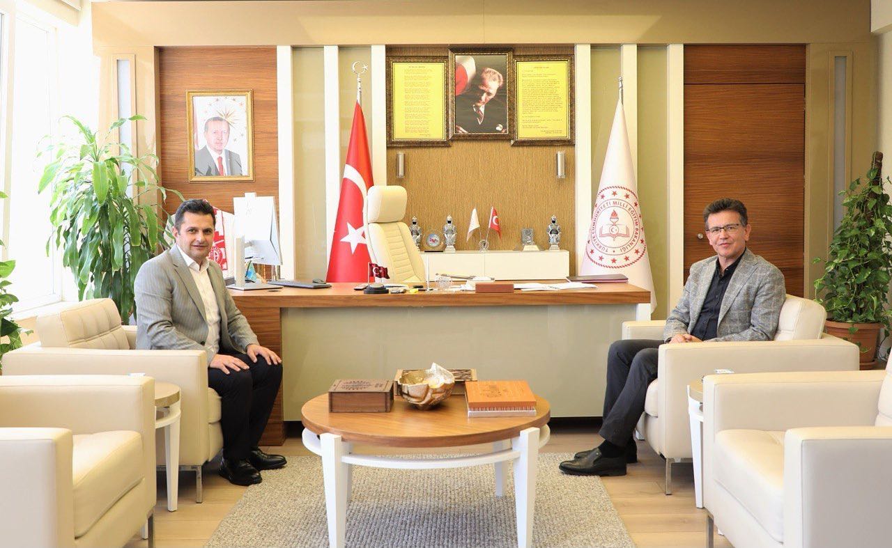 Antalya AK Parti Milletvekili Sayın Atay Uslu, İl Millî Eğitim Müdürümüz Sayın S