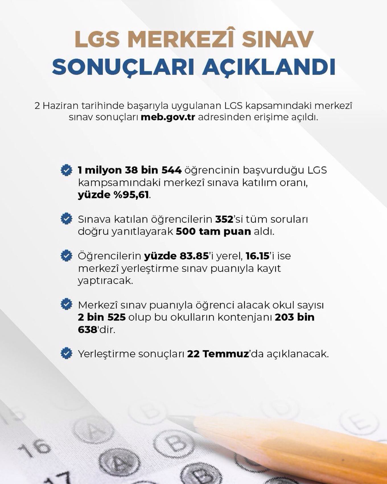 Sevgili Öğrencilerimiz, 2024  sonuçları hayırlı olsun…