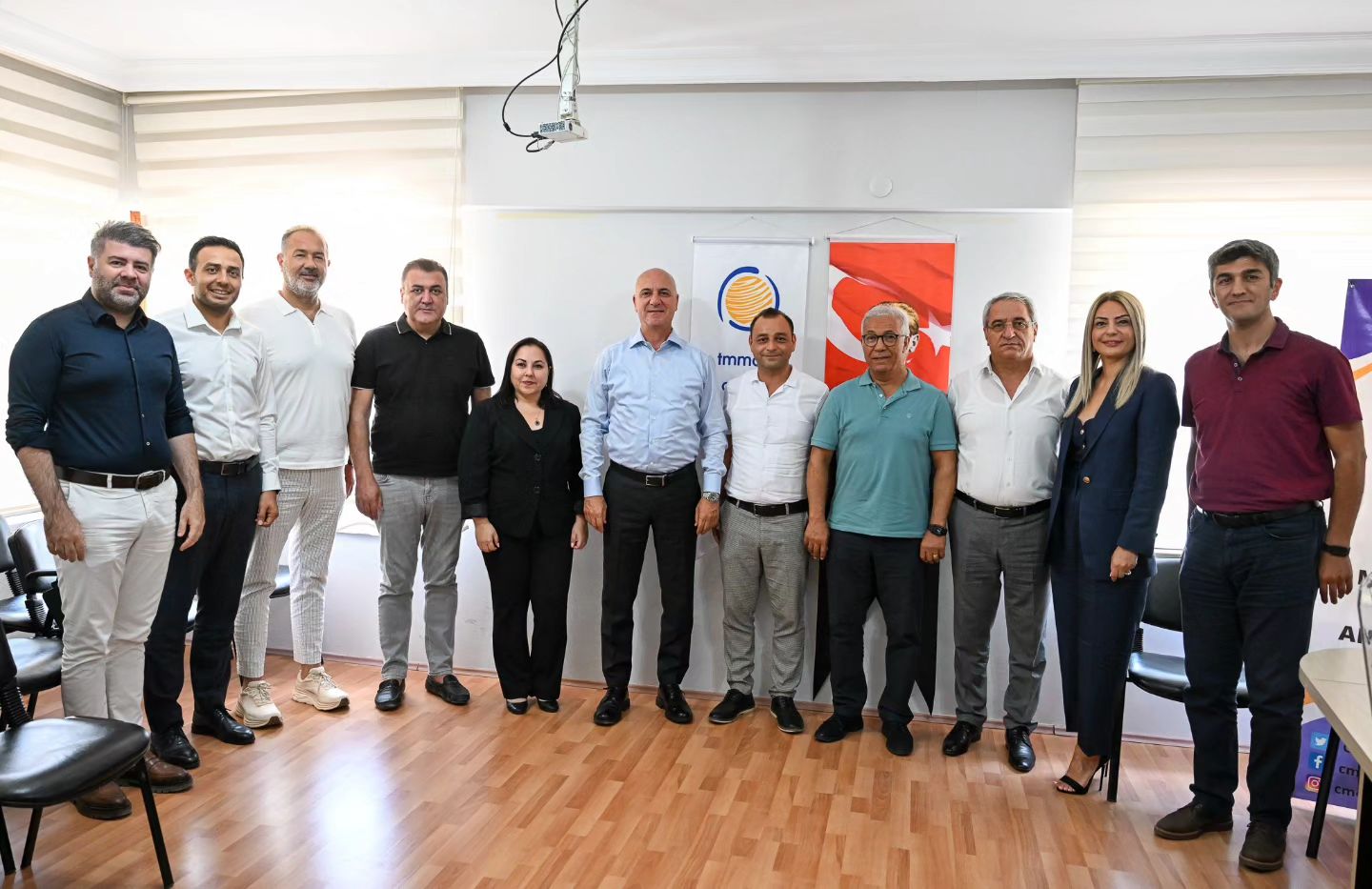 Yönetim Kurulu Başkanımız Ali Bahar, Başkan Yardımcımız Boğaçhan Göksu, Yönetim