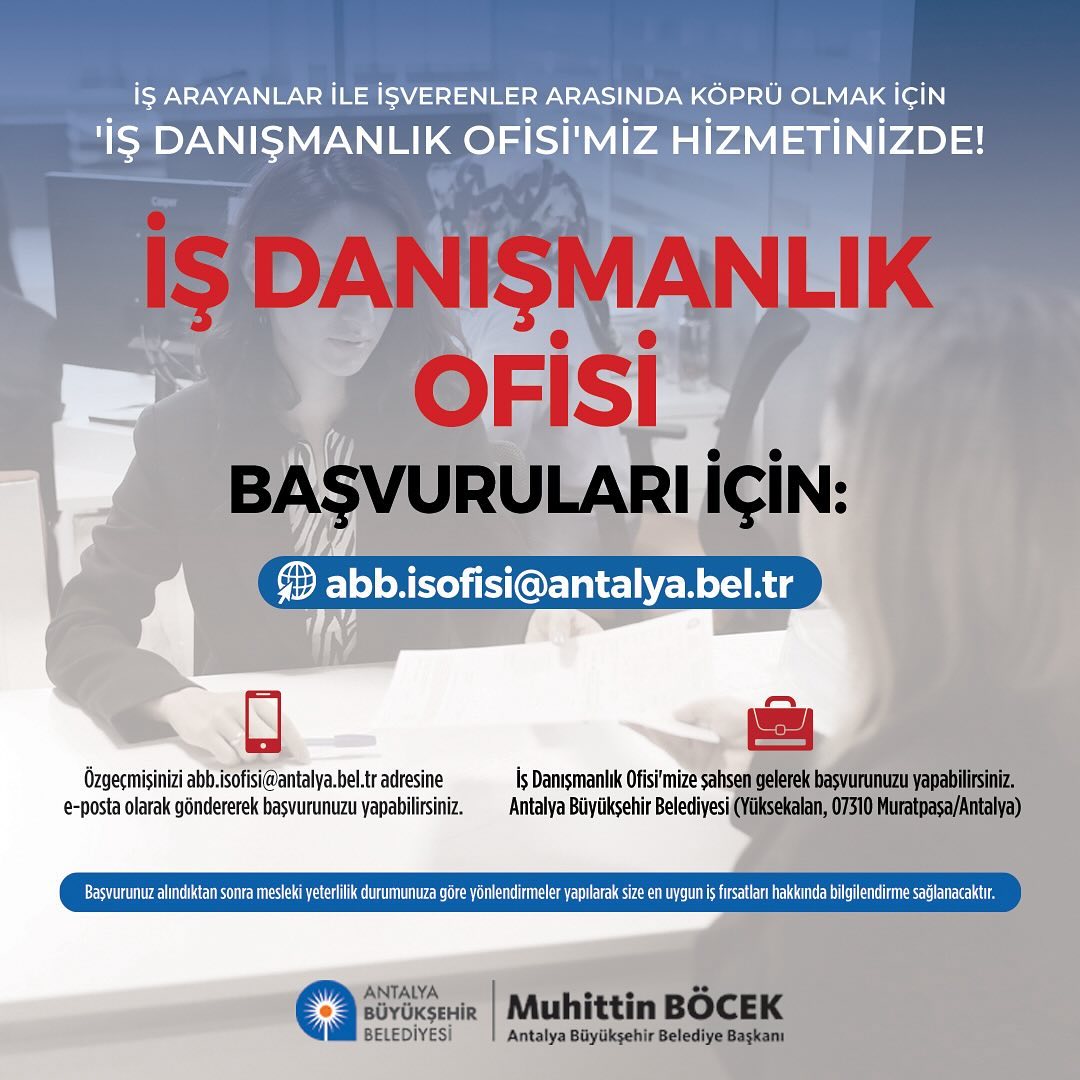 İş arayanlar ile işverenler arasında köprü olmak için ‘İş Danışmanlık Ofisi’miz