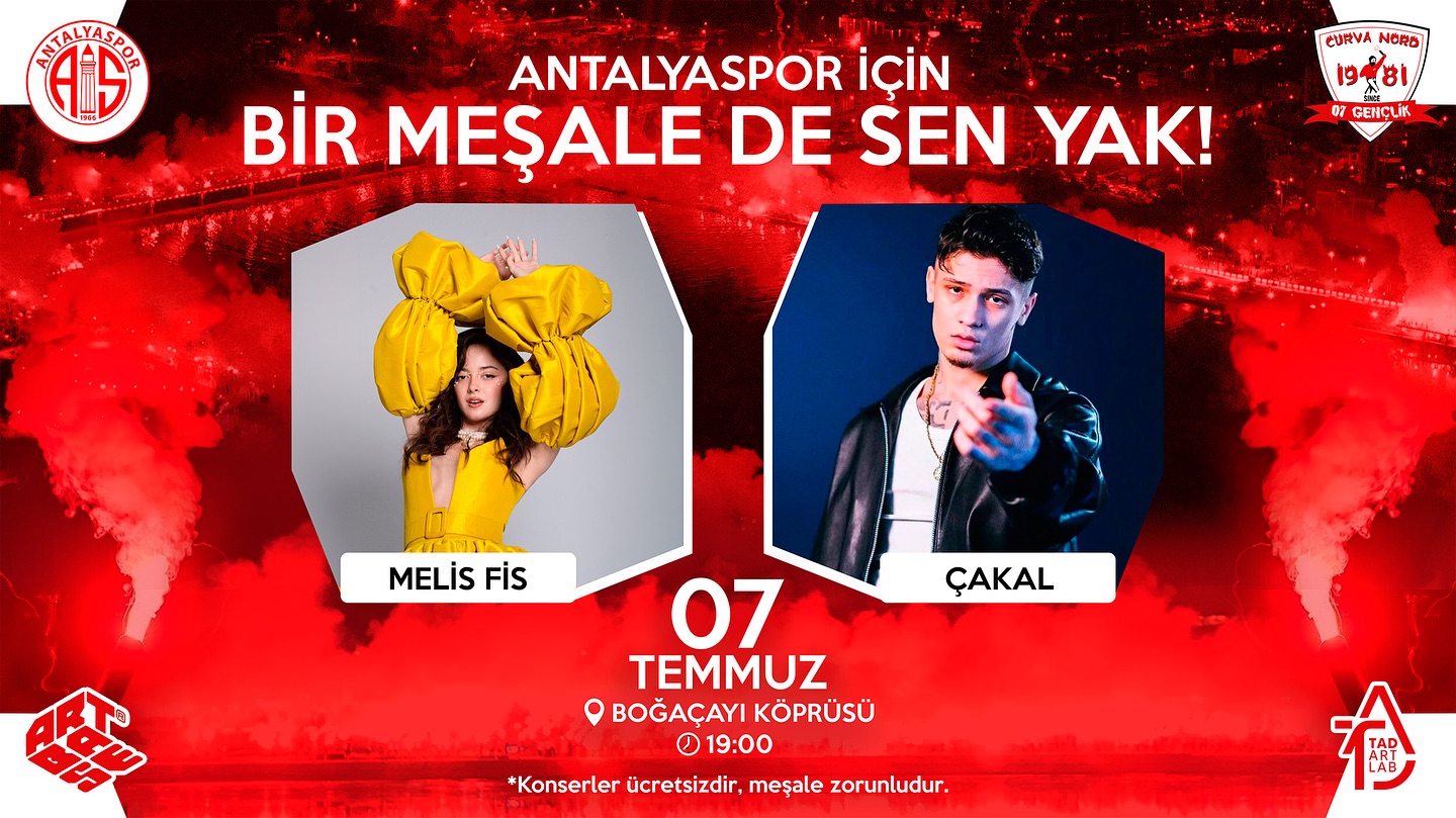 Antalyaspor için bir meşale de sen yak!

 Taraftar grubumuz 07 Gençlik’in gelene