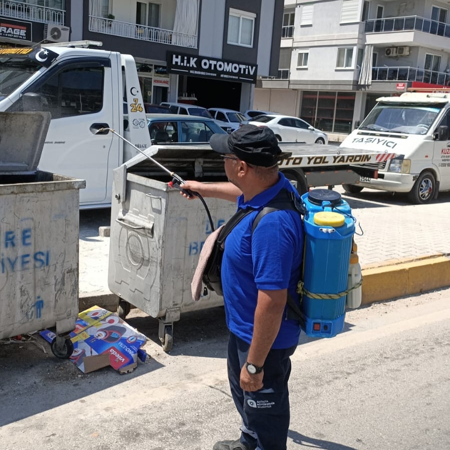 Vektörel mücadelemizi sürdürüyoruz 

Antalya Büyükşehir Belediyesi vektör ile mü