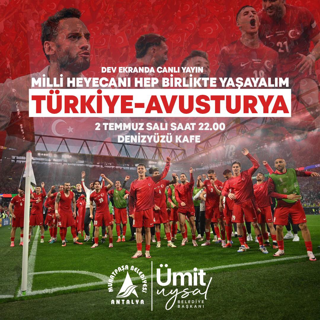 A Milli Futbol Takımımız, EURO 2024’te son 16 turuna çıkıyor.