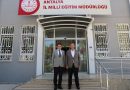 Ak Parti Antalya Milletvekili Sayın Av. İbrahim Ethem Taş, İl Millî Eğitim Müdür