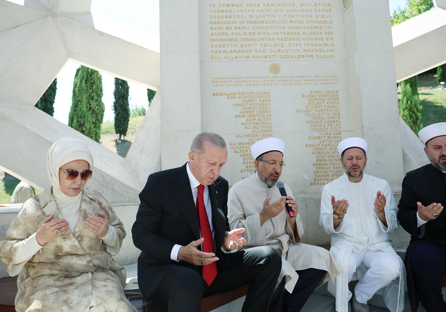 Cumhurbaşkanımız Recep Tayyip Erdoğan, 15 Temmuz Demokrasi ve Millî Birlik Günü