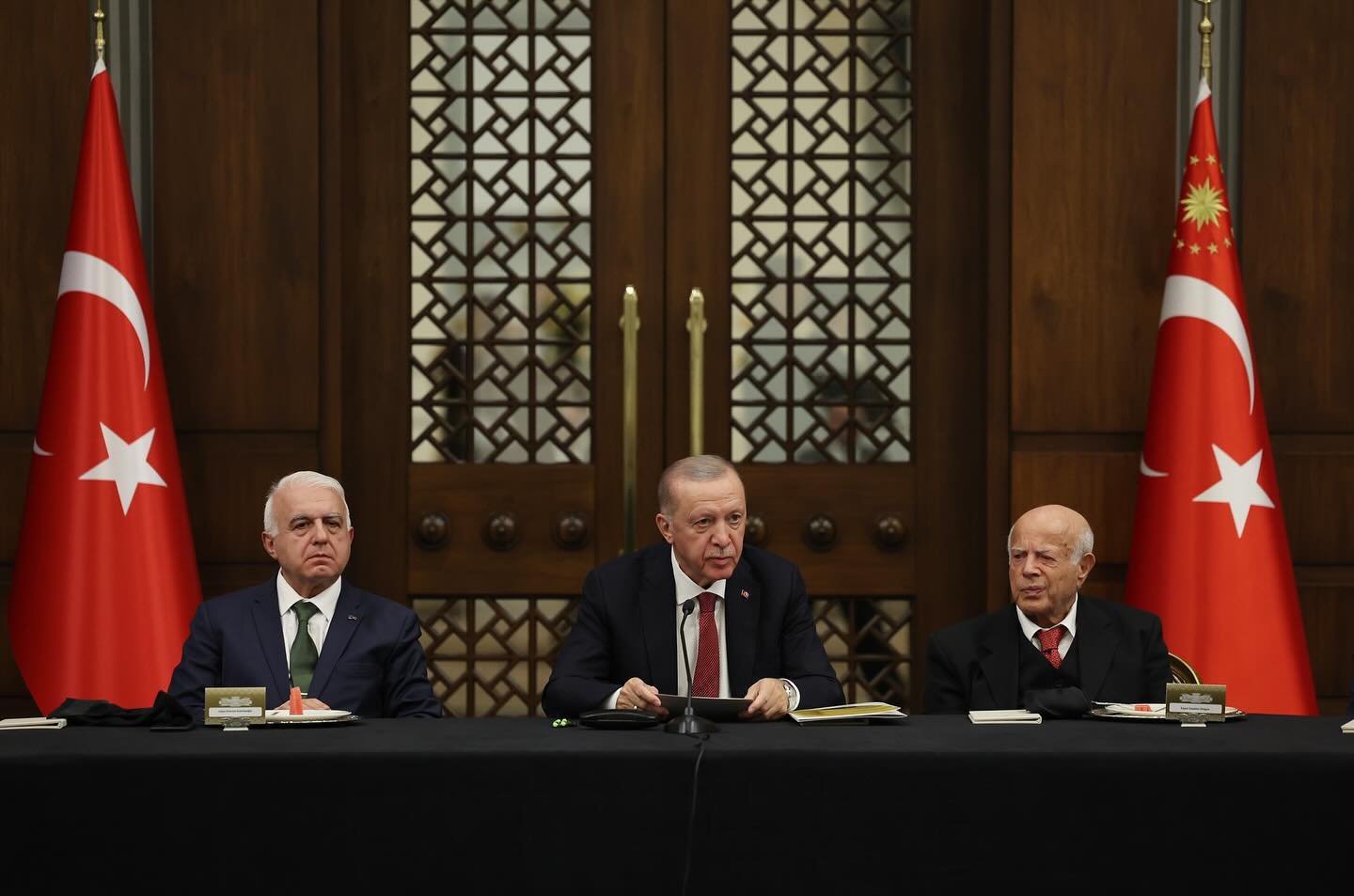 Cumhurbaşkanımız Recep Tayyip Erdoğan, Cumhurbaşkanlığı Külliyesinde düzenlenen