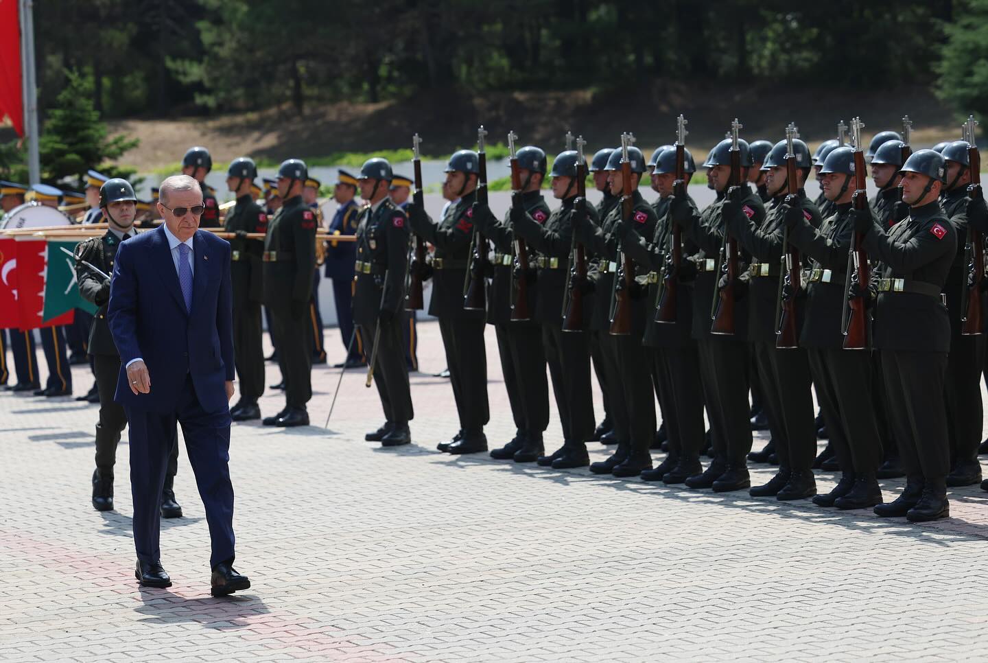 Cumhurbaşkanımız Recep Tayyip Erdoğan, Millî Savunma Üniversitesi Kurmay Subay M