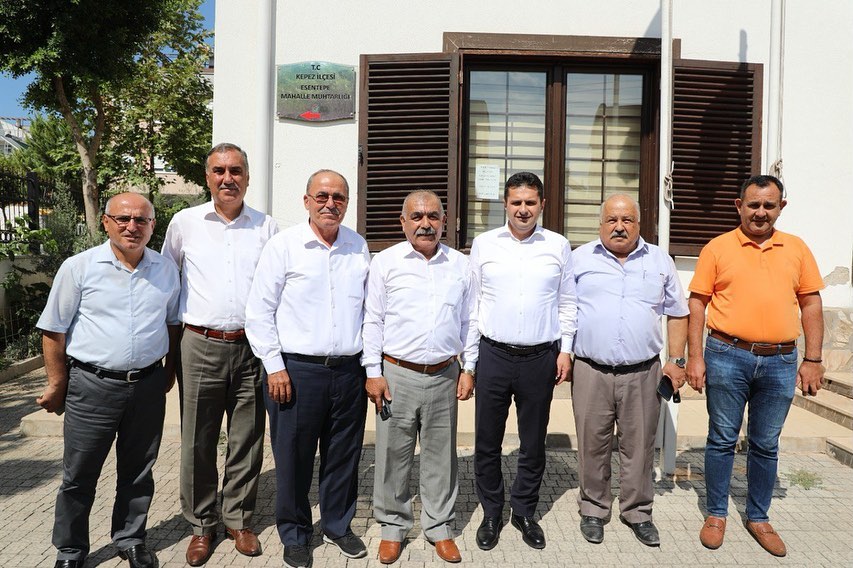 İl Millî Eğitim Müdürümüz Sayın Salih Kaygusuz, Kepez Esentepe Mahallesi Muhtarı