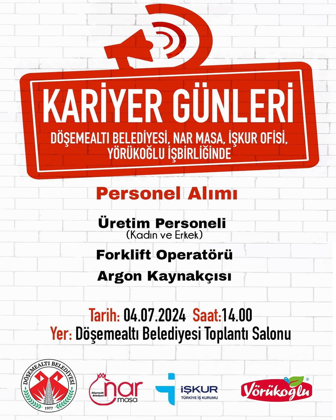 Kariyer Günleri toplantımıza bekliyoruz….