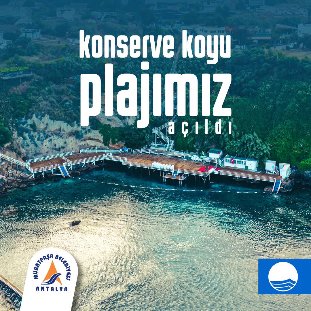 Konserve Koyu Plajı’mız sıcak mutfak hariç komşularımızın hizmetine açılmıştır.