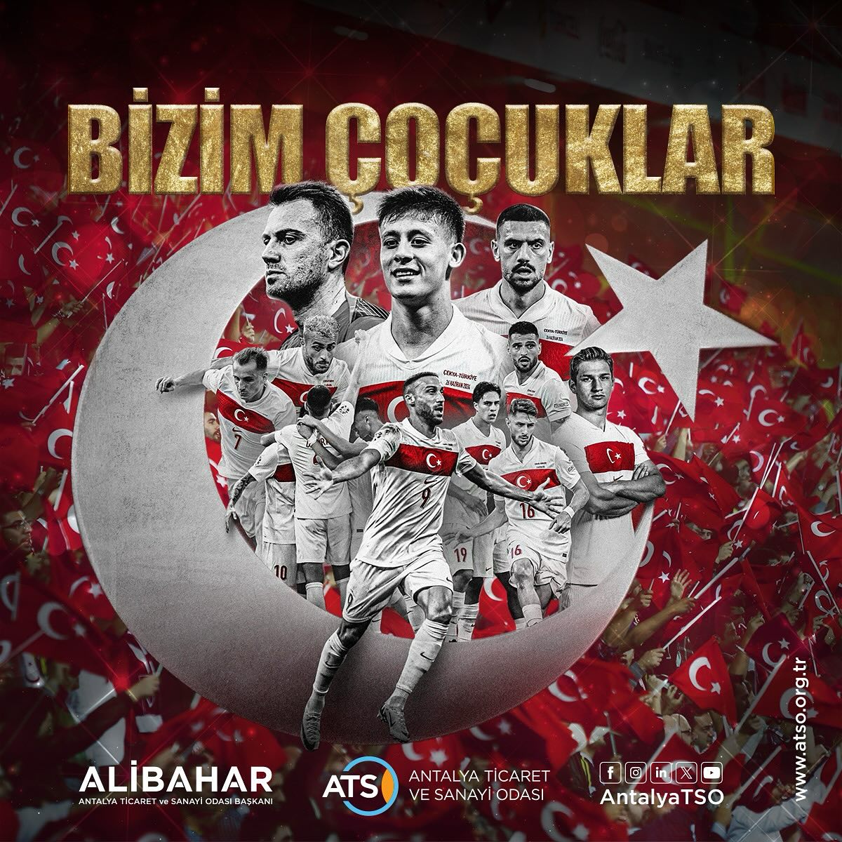 Tarihin izinde, zafer yolunda 

2024 Avrupa Futbol Şampiyonası çeyrek finaline y