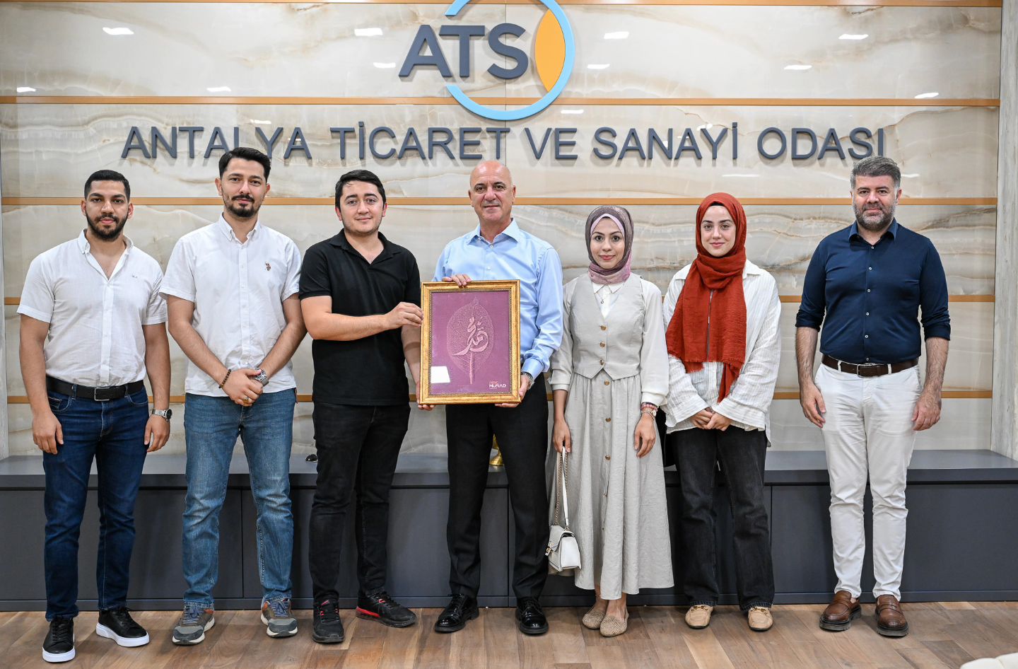 Yönetim Kurulu Başkanımız Ali Bahar ile Başkan Yardımcımız Boğaçhan Göksu, Antal