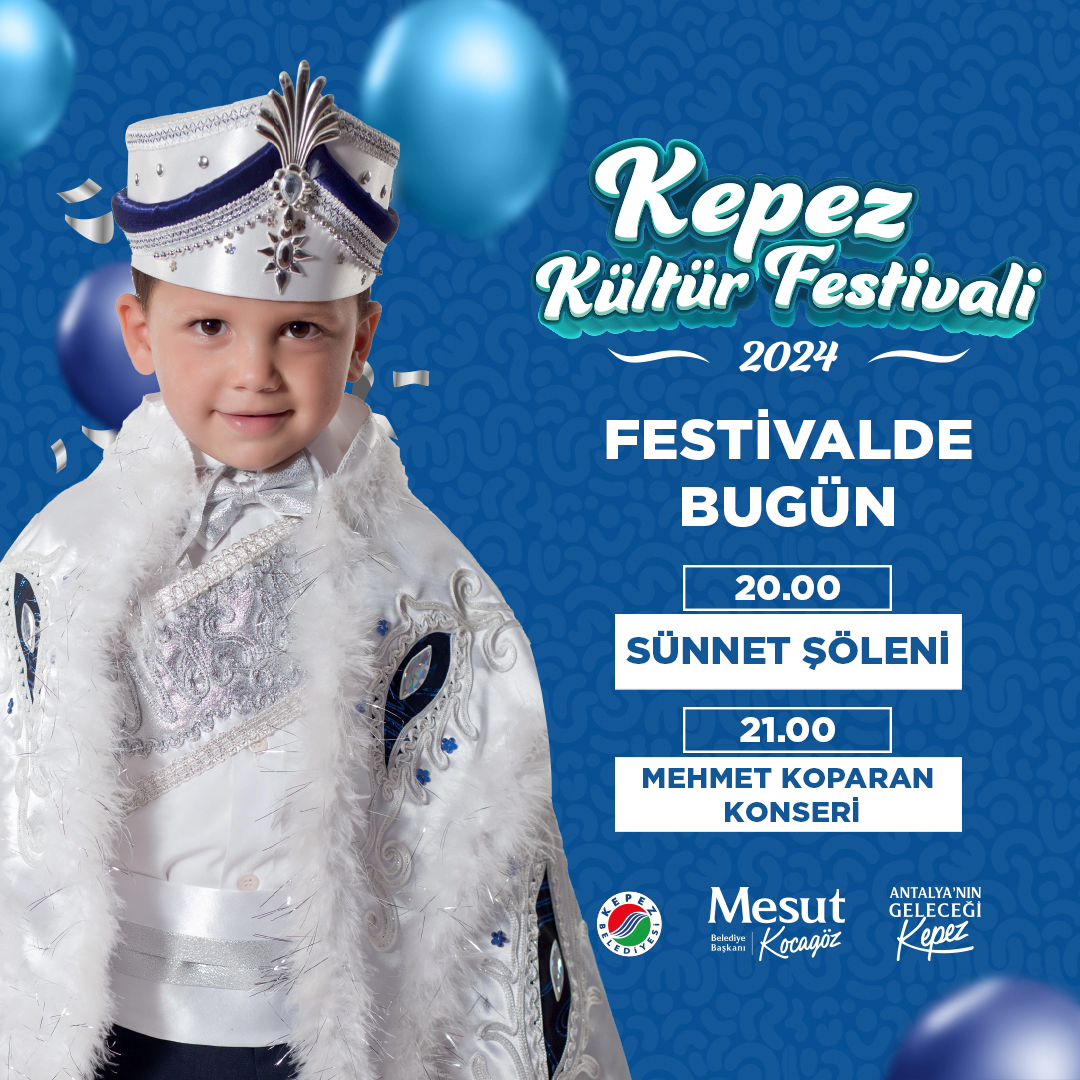 Kepez Kültür Festivali’nde bugün.