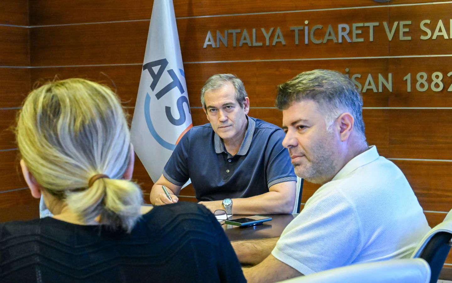 ATSO Yönetim Kurulu Başkanımız merhum Ali Bahar için Yönetim Kurulu Başkanımız Y