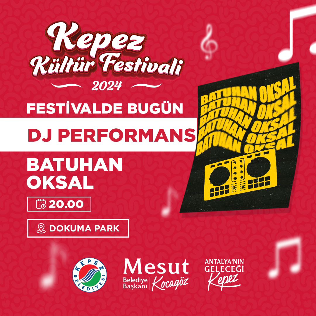 Kepez Kültür Festivali’nde bugün;