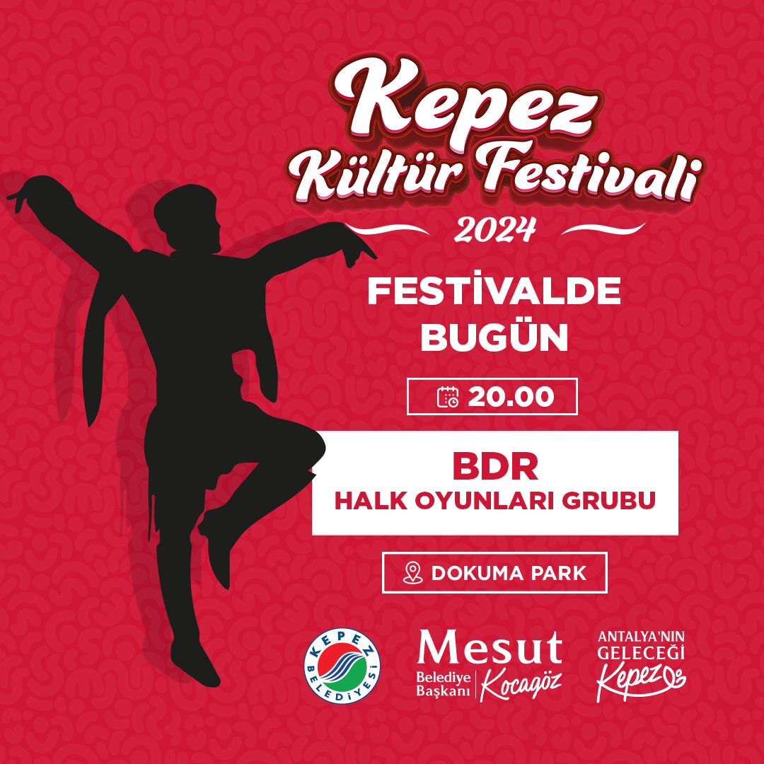 Kepez Kültür Festivali’nde bugün;