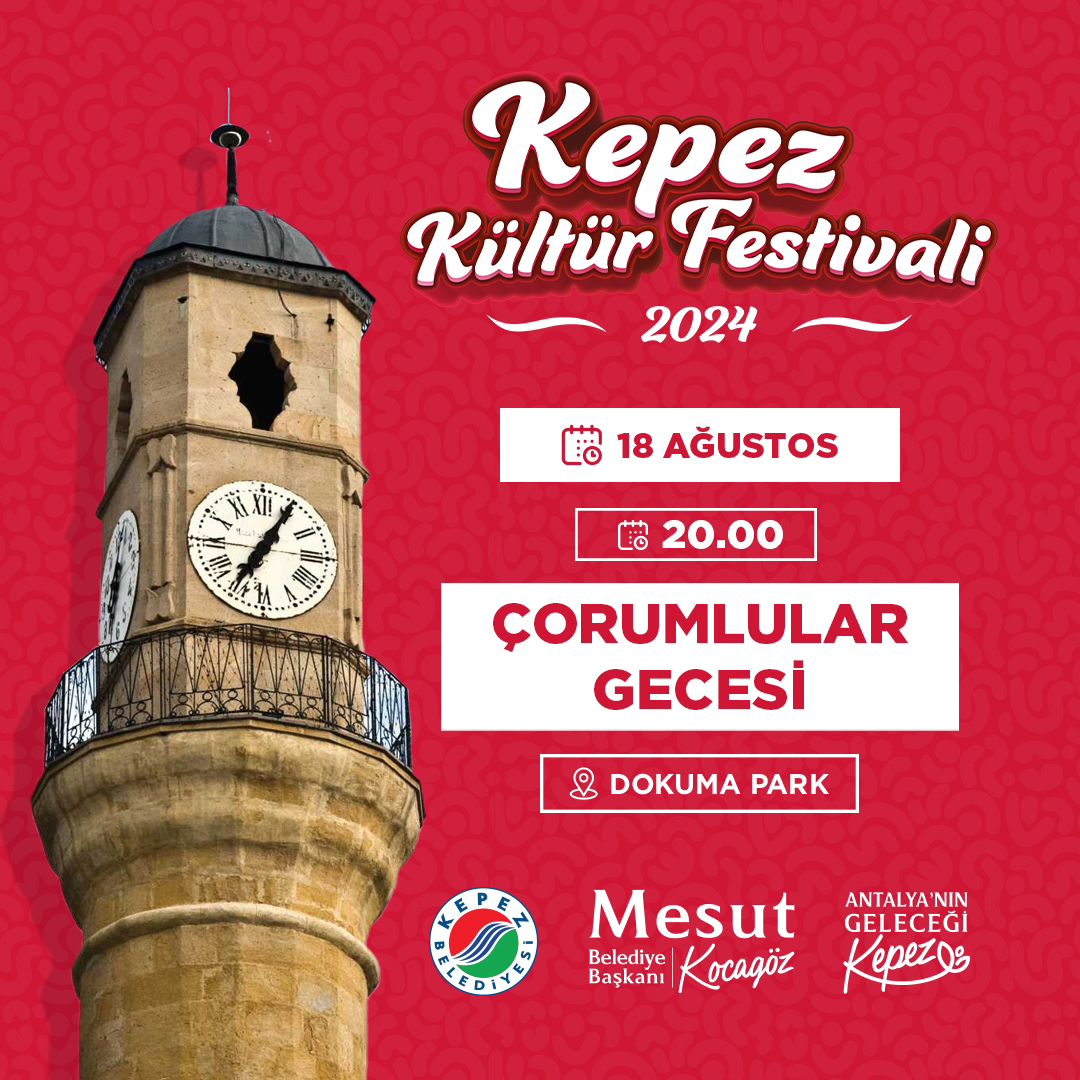 Kepez Kültür Festivali’nde bugün;