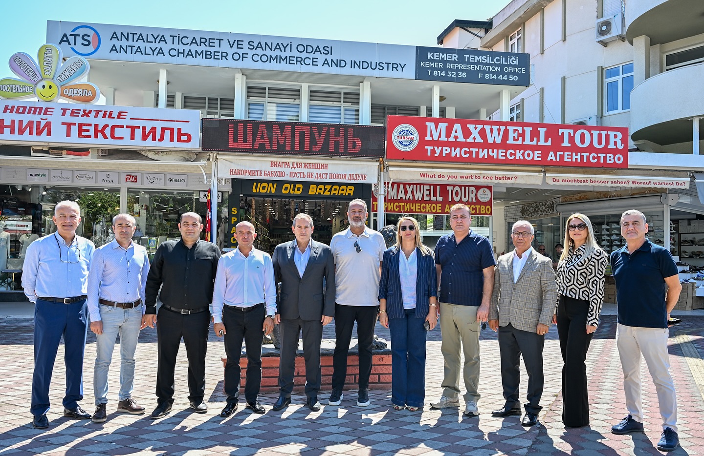 ATSO Yönetim Kurulu Başkanımız Yusuf Hacısüleyman ve Yönetim Kurulu Üyelerimiz,