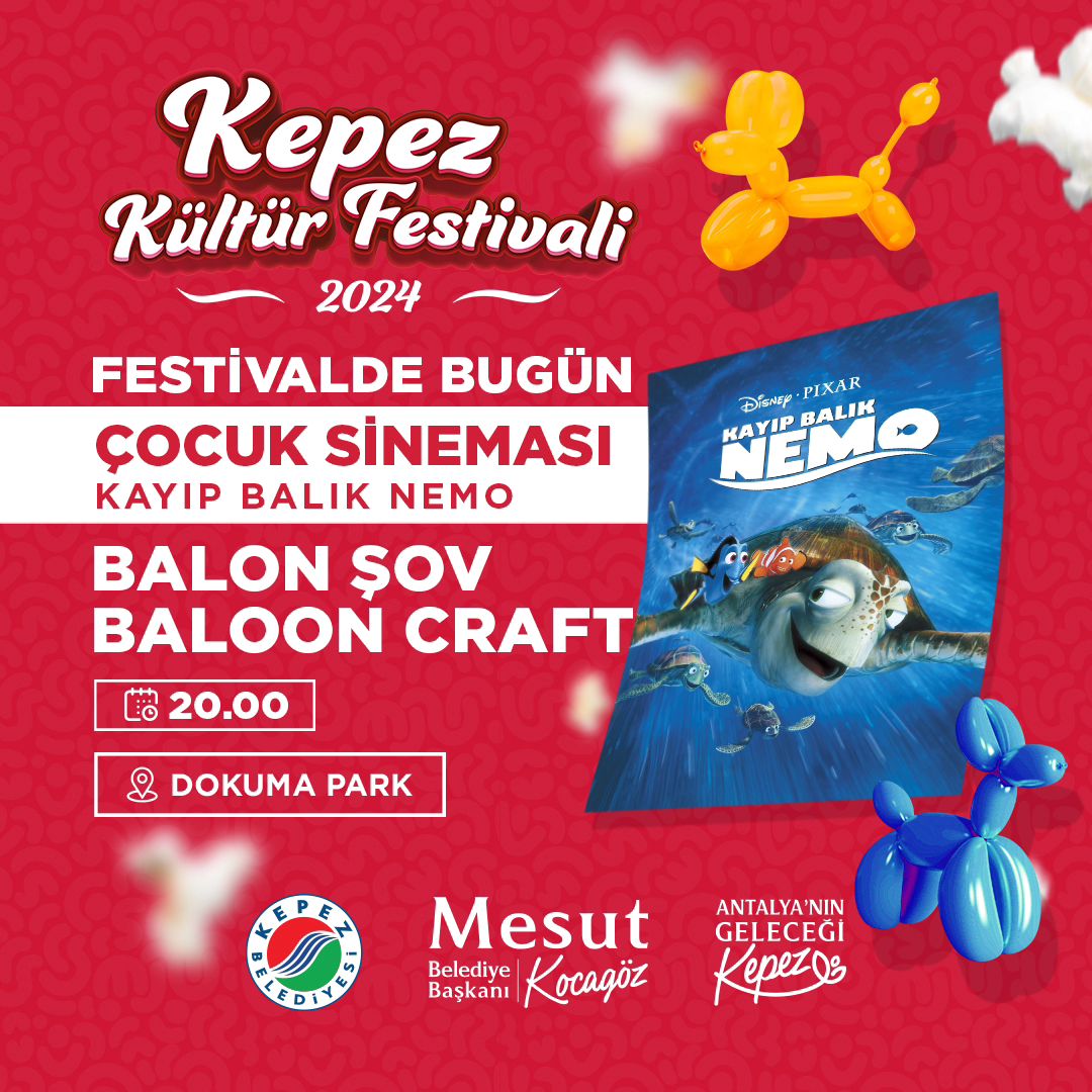 Kepez Kültür Festivali’nde bugün;