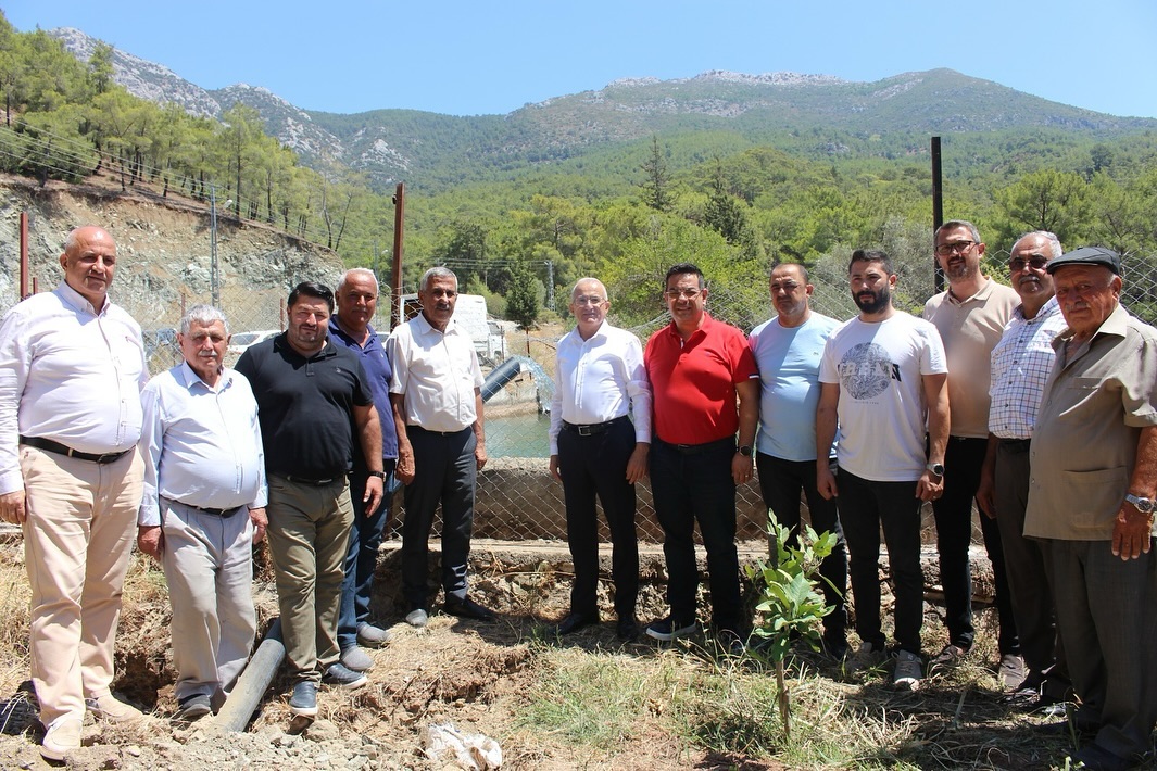 Mavikentli çiftçilere sulama desteği 

Yerelden kalkınma ilkemiz doğrultusunda K