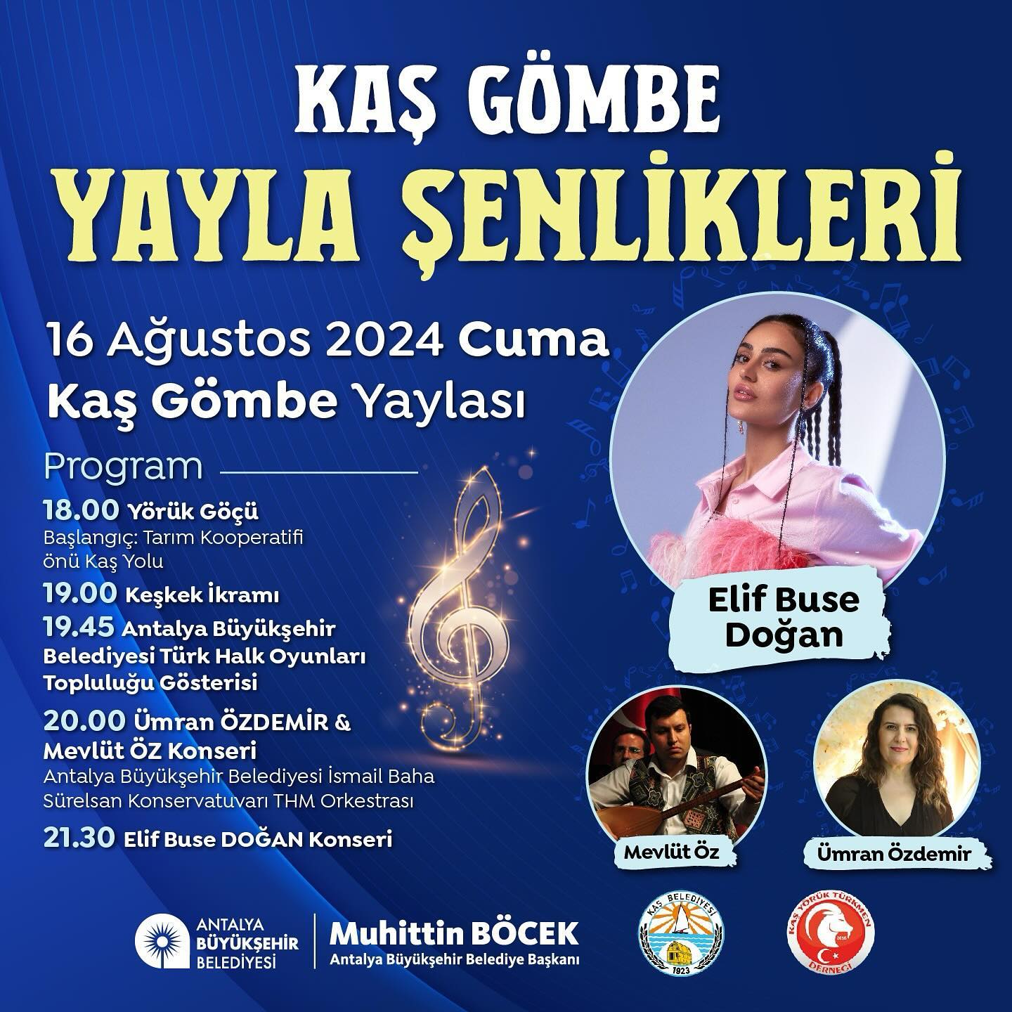 Antalya Büyükşehir Belediyesi, Kaş Belediyesi ve Kaş Yörük Türkmen Derneği iş bi