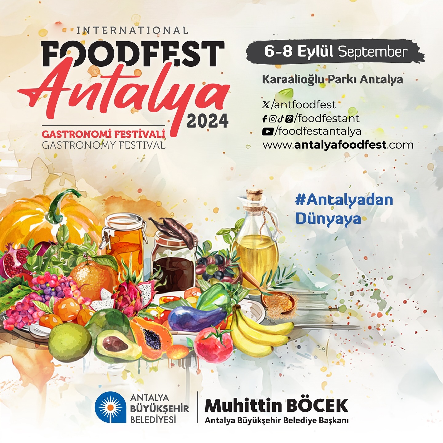 3. Uluslararası Gastronomi Festivali  Michelin yıldızlı şefler, usta isimler, pa