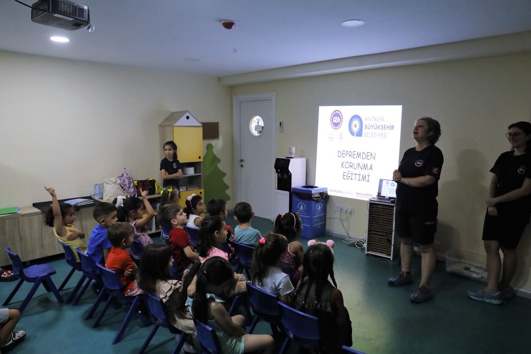 Miniklerimize deprem bilincini aşılıyoruz 

Ülkemizin geçmişte yaşadığı deprem d