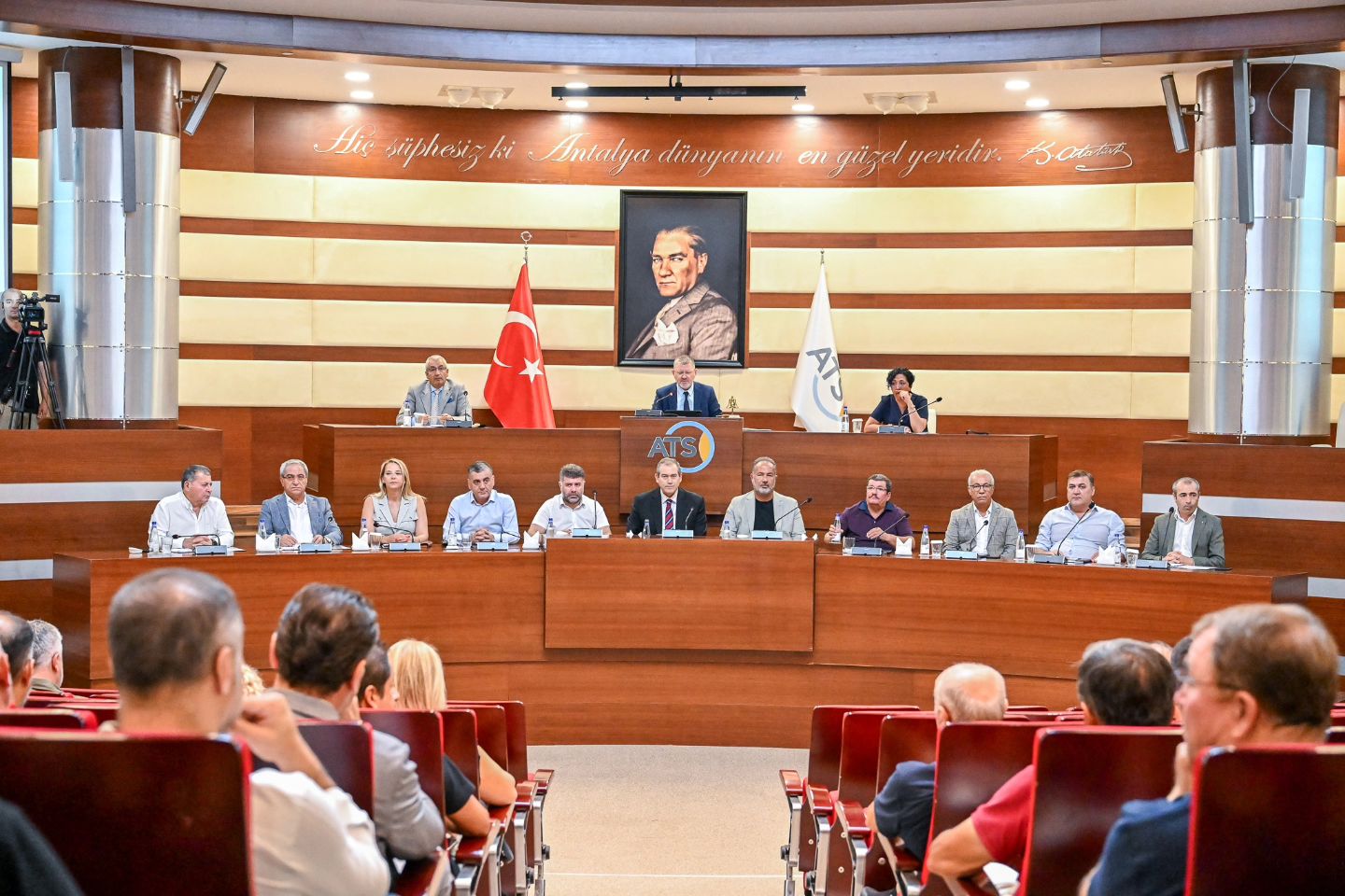 Antalya Ticaret ve Sanayi Odası (ATSO) Ağustos Ayı Olağan Meclis Toplantısı, ATS