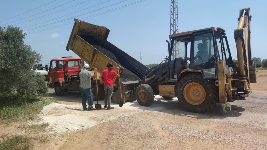 Belediye ekiplerimiz Kovanlık, Ilıca, Karaveliler ve Dereli mahallelerinde bozul…