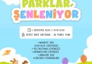 Çocuklar eğleniyor, Kepez’in parkları şenleniyor.