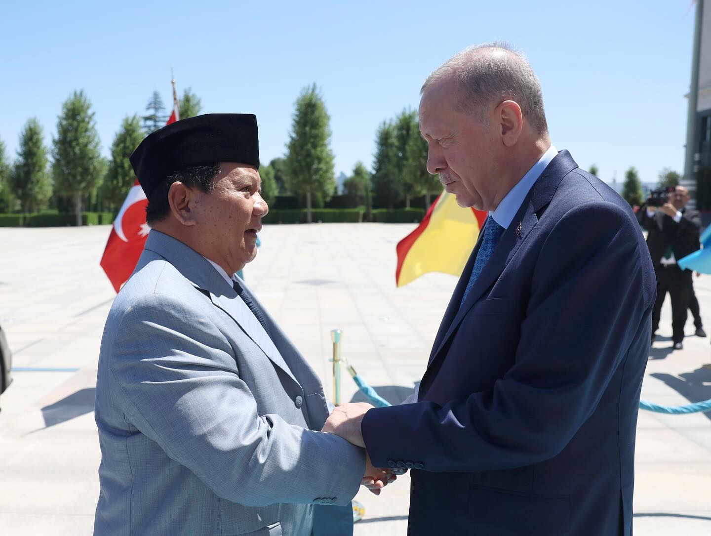 Cumhurbaşkanımız Recep Tayyip Erdoğan, Endonezya Cumhuriyeti’nin seçilmiş Cumhur