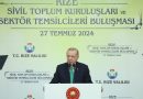 Cumhurbaşkanımız Recep Tayyip Erdoğan, Sivil Toplum Kuruluşları ve Sektör Temsil