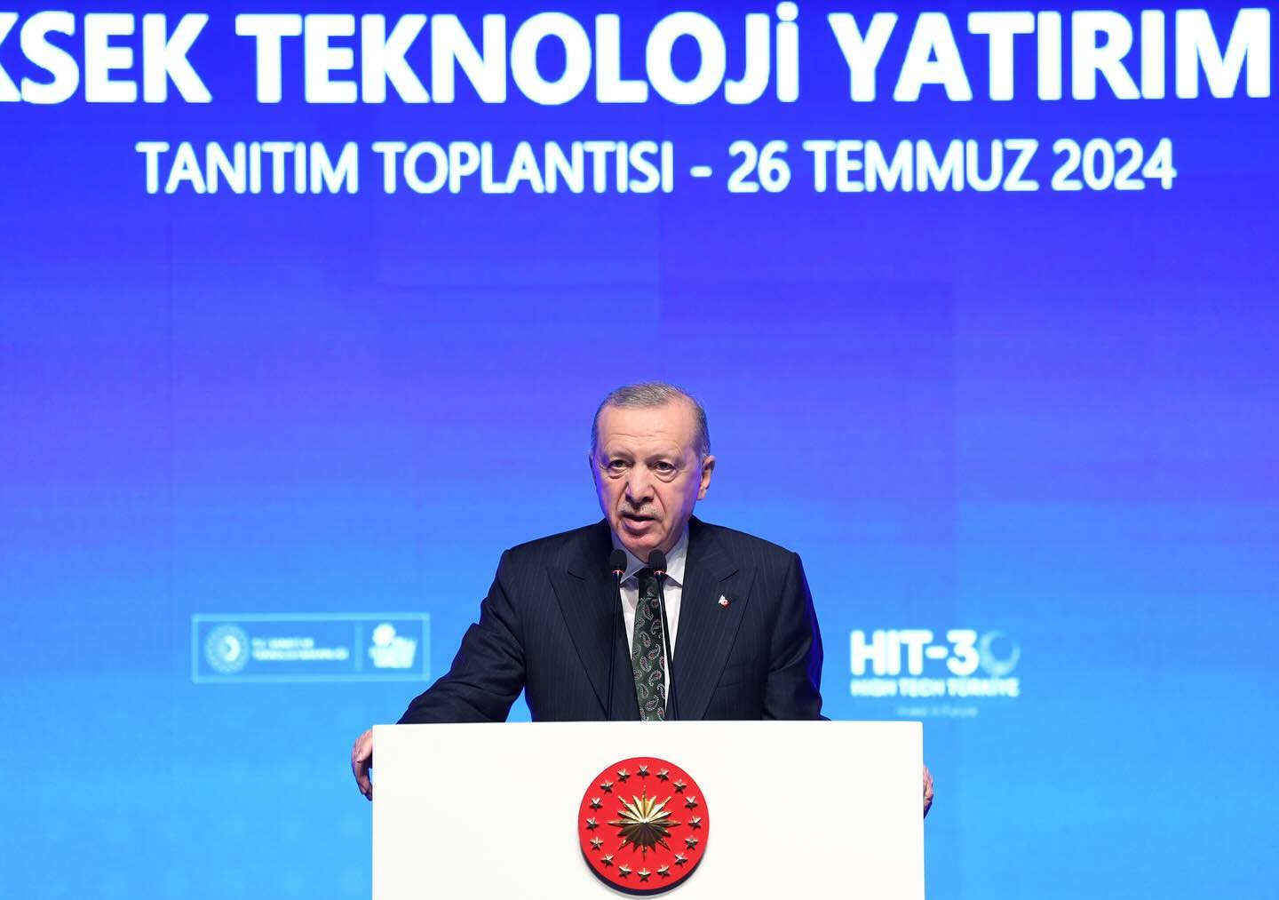 Cumhurbaşkanımız Recep Tayyip Erdoğan, Yüksek Teknoloji Yatırım Programı Tanıtım