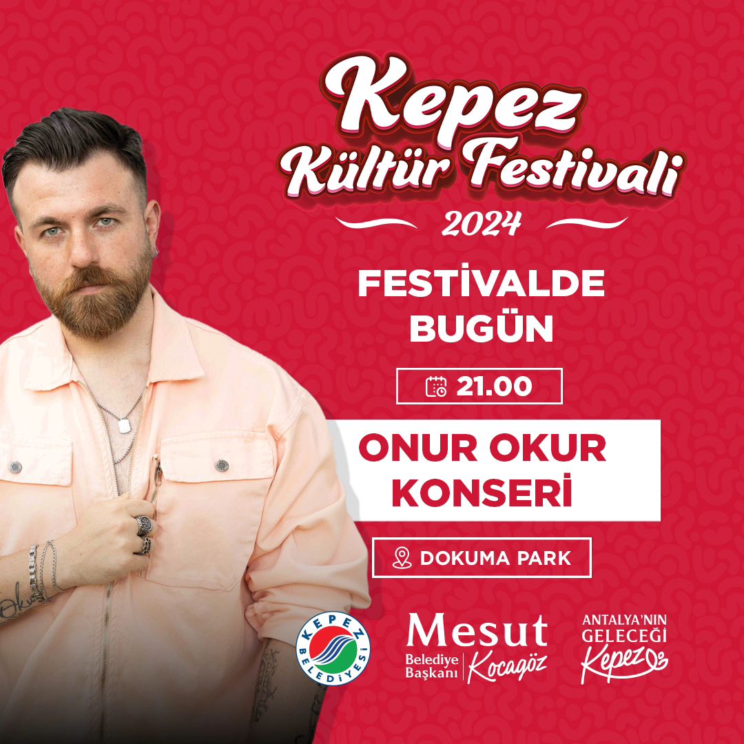 Kepez Kültür Festivali sahnesinde bu akşam keyifli bir konser var. Başarılı sahn