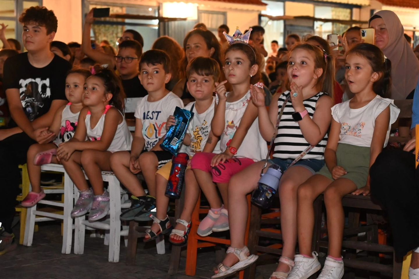 Kepez Kültür Festivali’nin bu akşamki eğlencesi çocuklara özeldi.
