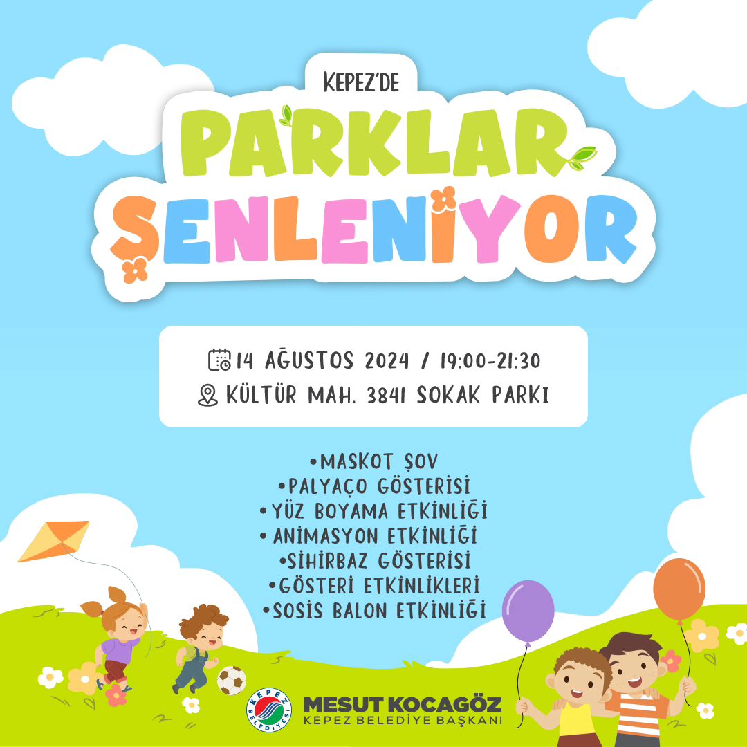 Parklar Şenleniyor etkinlikleri çocuklarla buluşmaya devam ediyor.
