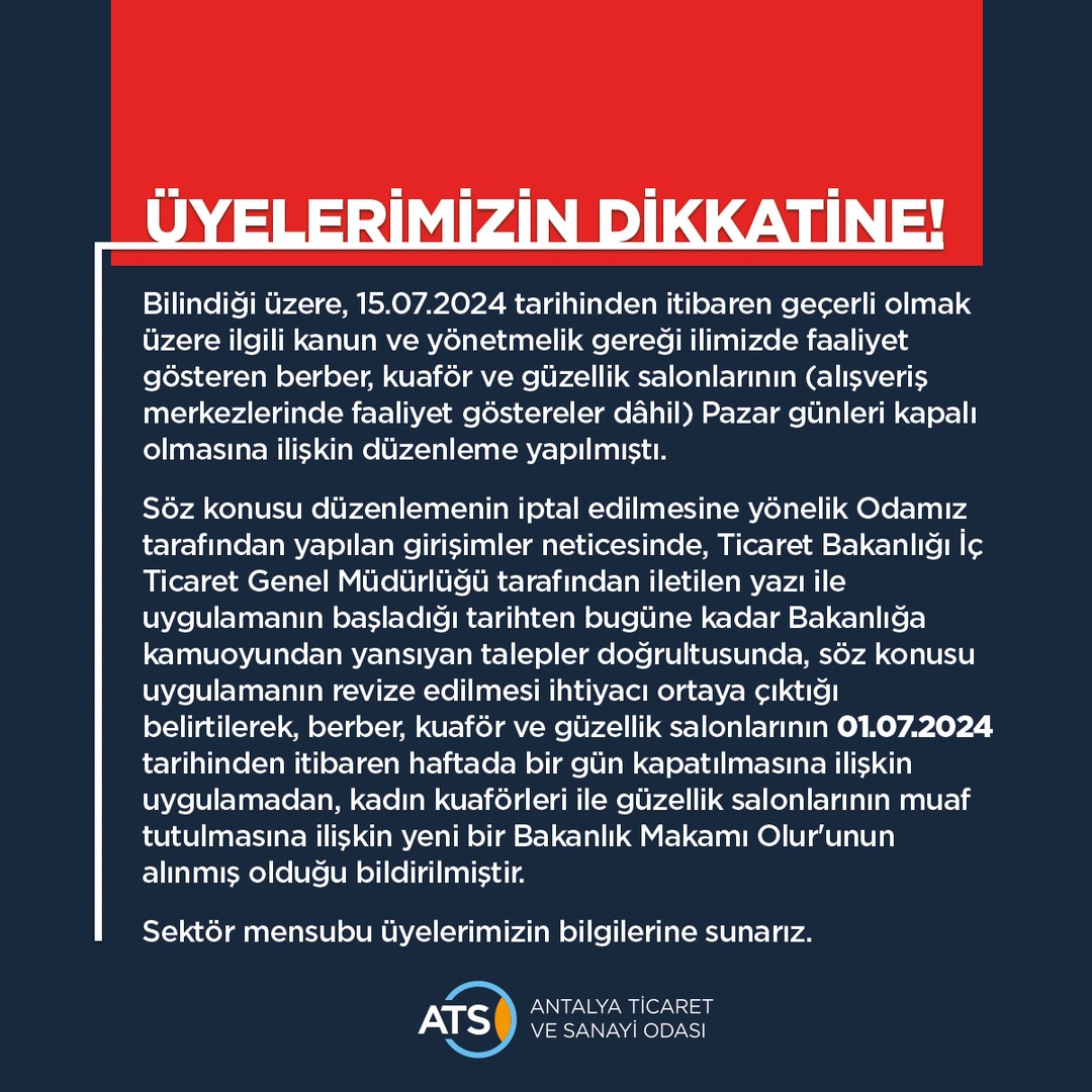 16. GRUP (KOZMETİK VE KİŞİSEL BAKIM) ÜYELERİMİZİN DİKKATİNE!

Odamız tarafından