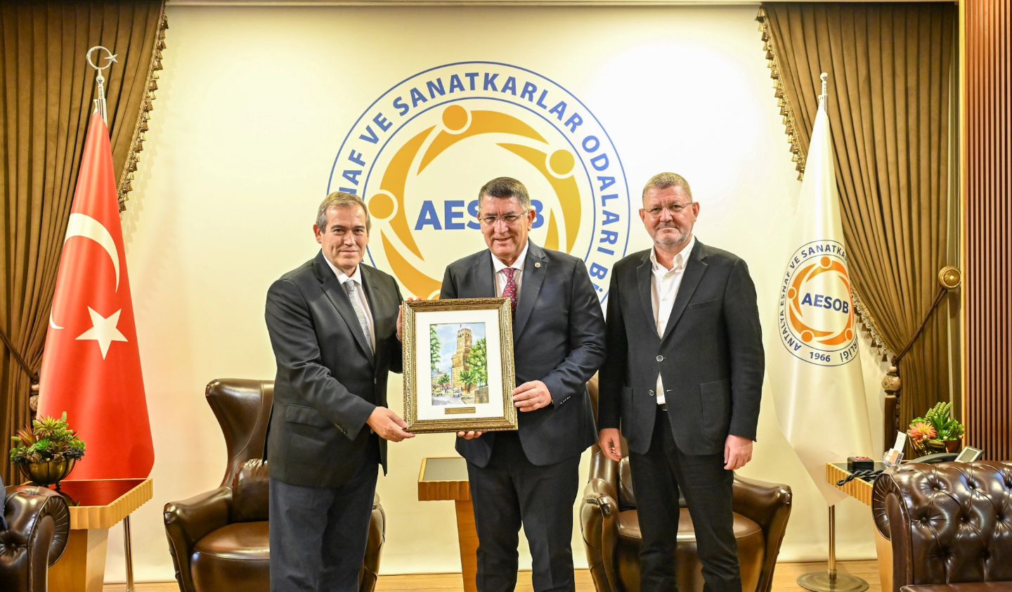 Yönetim Kurulu Başkanımız Yusuf Hacısüleyman, Meclis Başkanımız Ahmet Öztürk, Yö