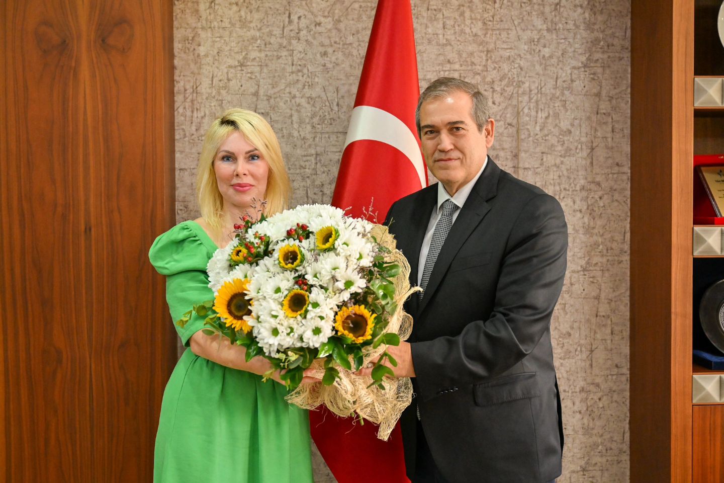 Yönetim Kurulu Başkanımız Yusuf Hacısüleyman, Meclis Başkanımız Ahmet Öztürk, Yö