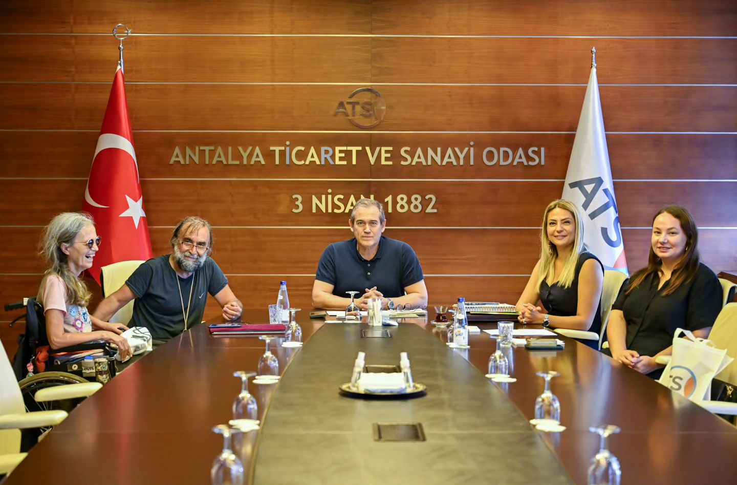 Yönetim Kurulu Başkanımız Yusuf Hacısüleyman ve Genel Sekreterimiz Av. Aslı Şahi