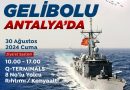 30 Ağustos Zafer Bayramı etkinlikleri kapsamında TCG Gelibolu Antalya’da…  
Tü