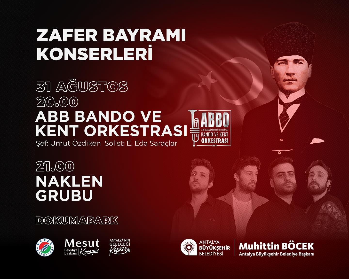 Antalya Büyükşehir Belediyesi ve Kepez Belediyesi iş birliği ile Dokuma Park’ta