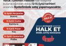 Halk Et Tırı’mız 3.Uluslararası Antalya Yörük Türkmen Festivalinde faaliyette bu