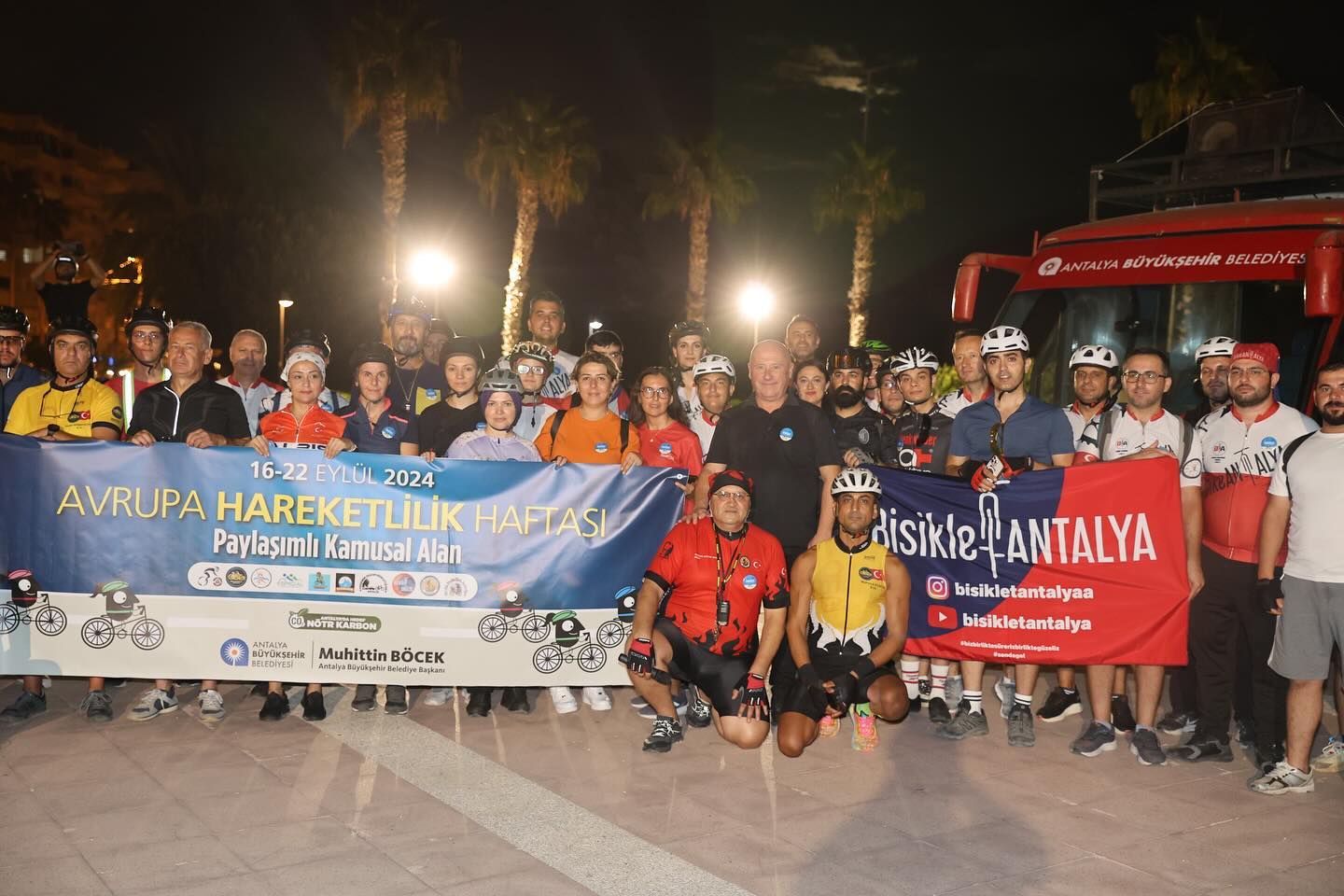 Avrupa Hareketlilik Haftası coşkuyla başladı. Antalya Büyükşehir Belediyesi, şeh