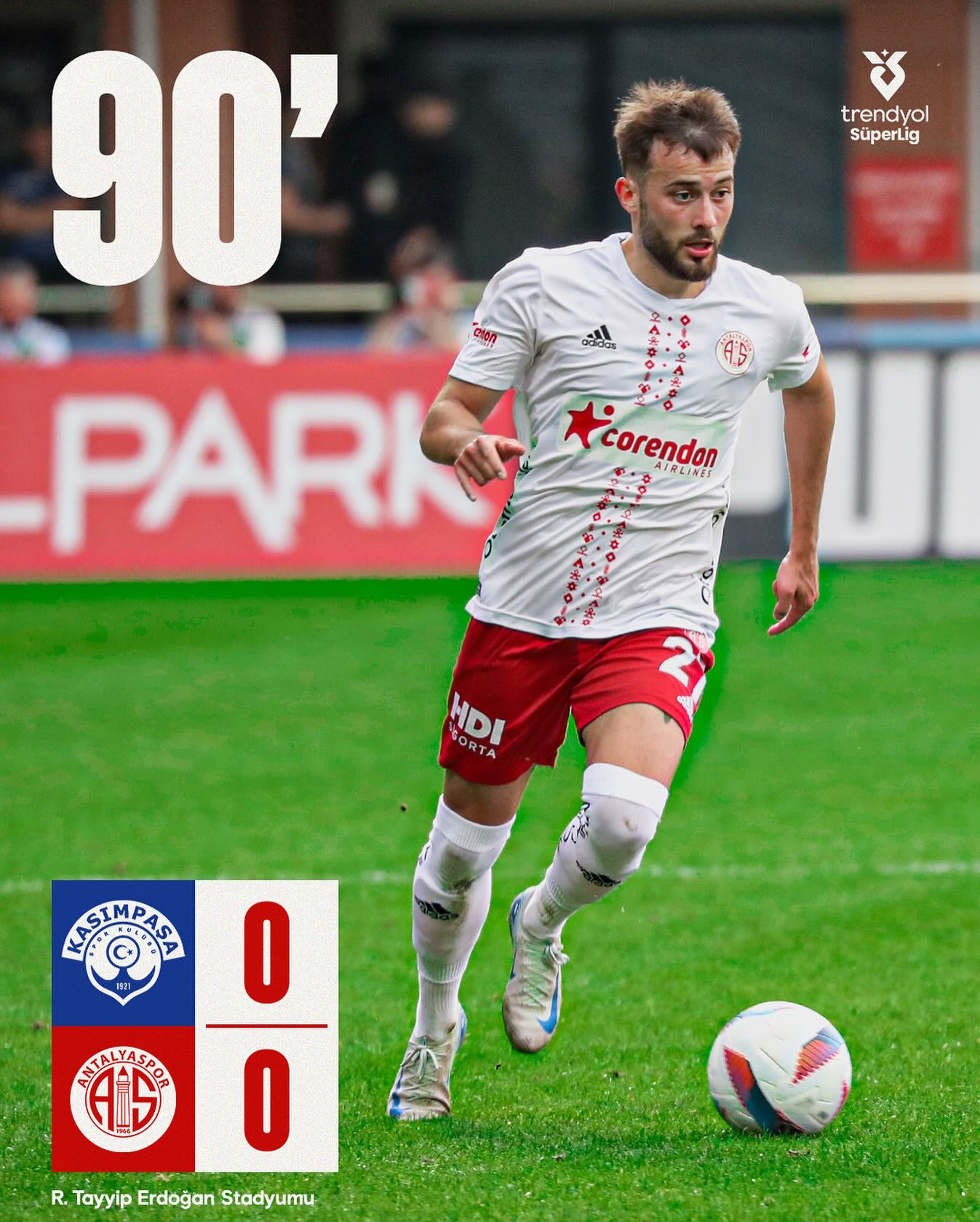 Dk.90: MAÇ SONUCU

 Takımımız, Trendyol Süper Lig’in altıncı haftasında deplasma