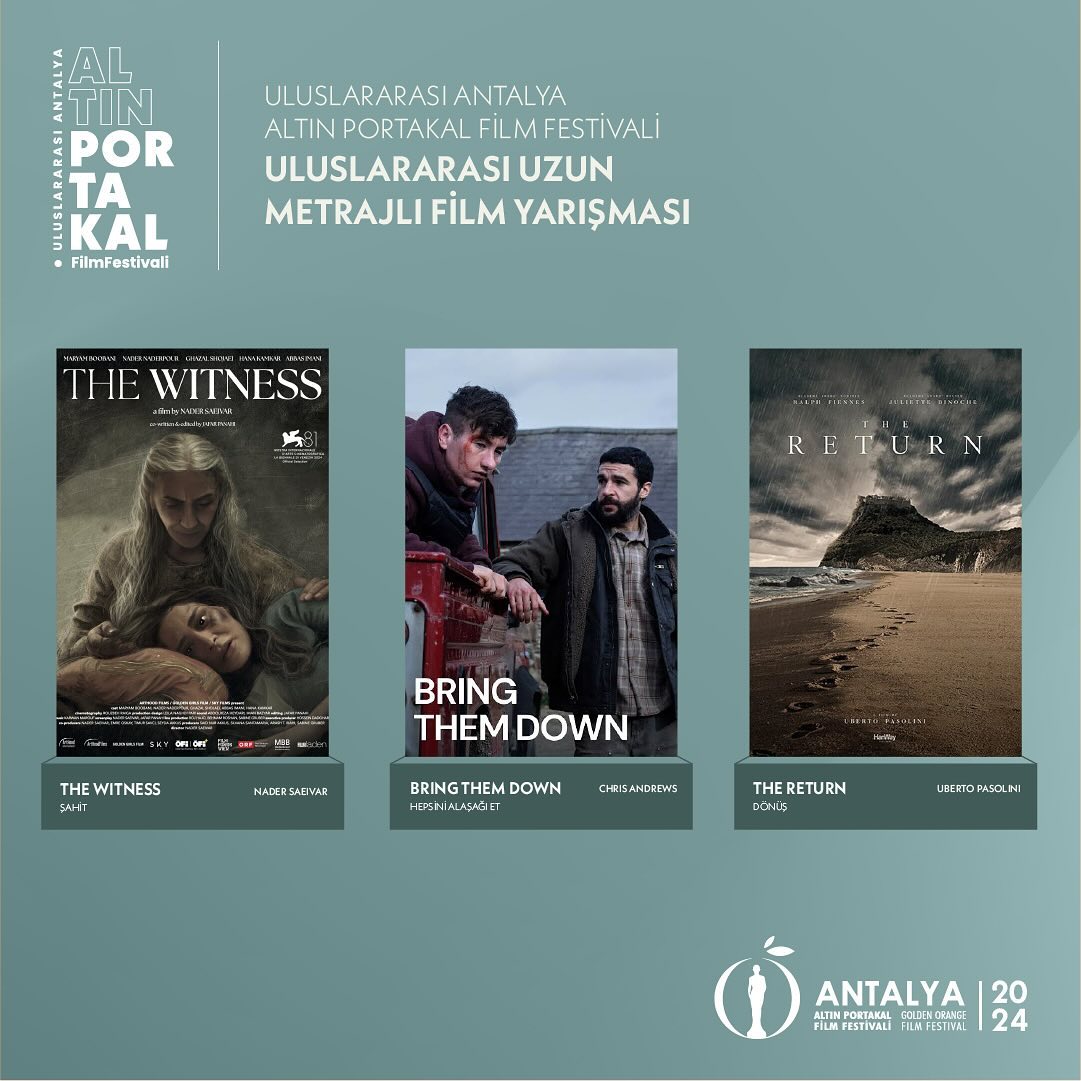Uluslararası Antalya Altın Portakal Film Festivali’nde, Uluslararası Uzun Metraj