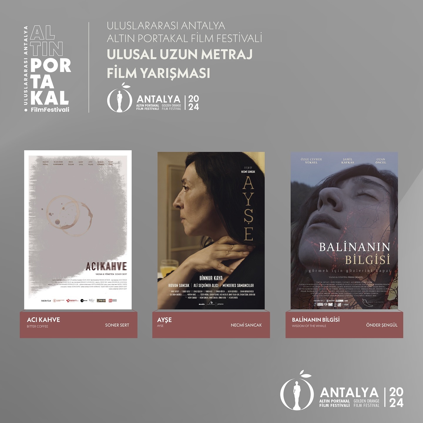 Uluslararası Antalya Altın Portakal Film Festivali’nin Ulusal Uzun Metraj Film Y