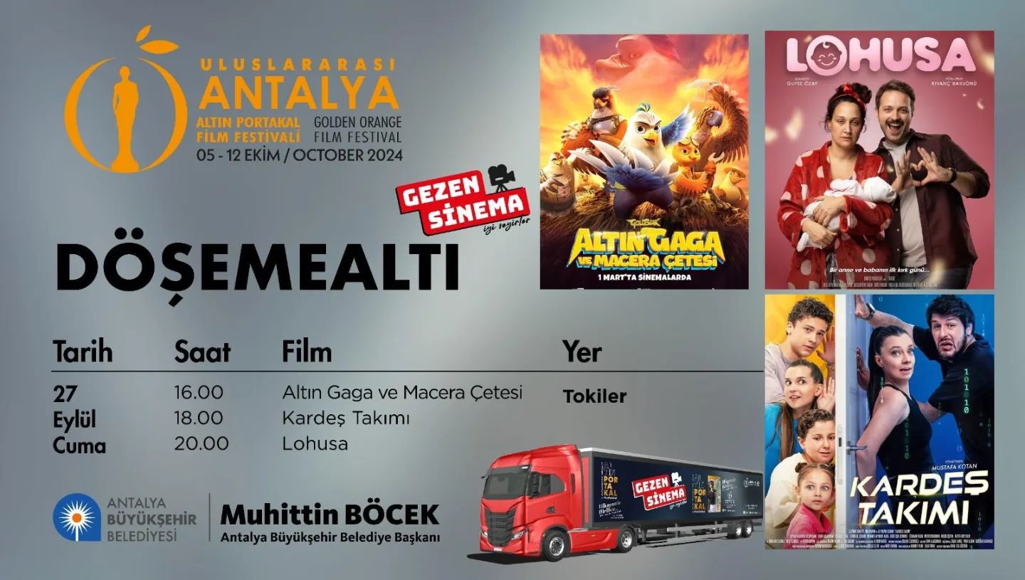 Antalya Büyükşehir Belediyesi tarafından düzenlenen Altın Portakal Film Festival…