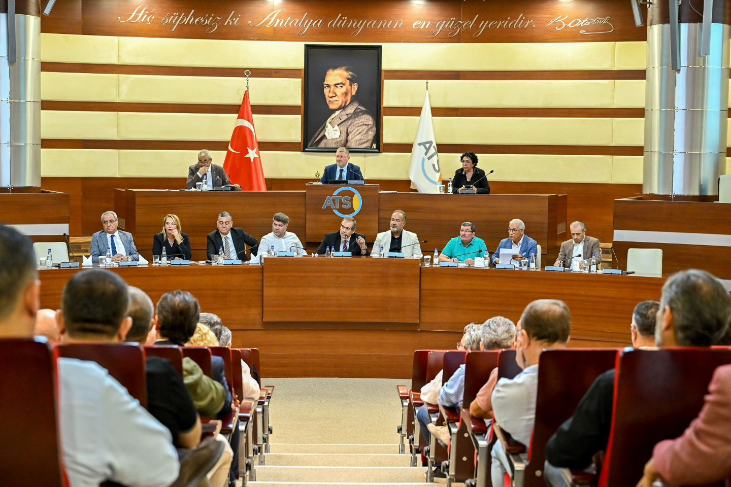 Antalya Ticaret ve Sanayi Odası (ATSO) Eylül Ayı Olağan Meclis Toplantısı, ATSO