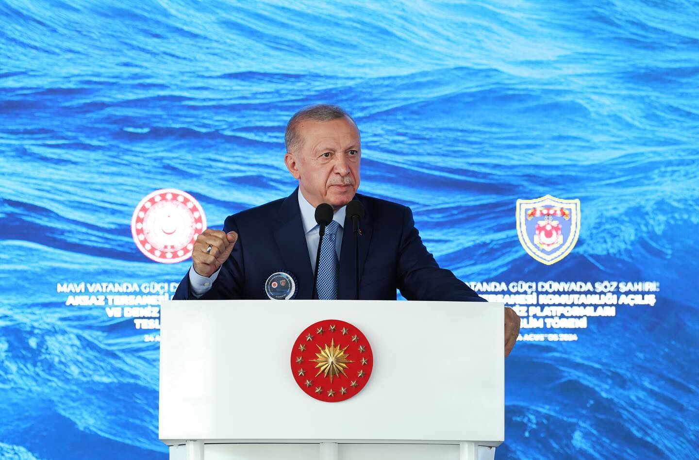 Cumhurbaşkanımız Erdoğan, Aksaz Tersanesi Komutanlığı Açılış ve Deniz Platformla